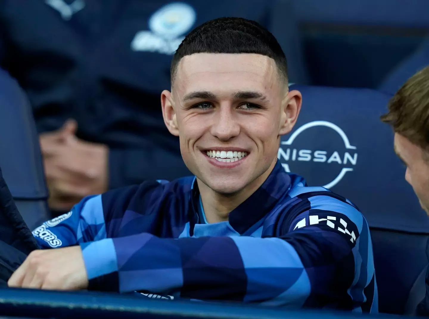 Foden has been on the bench quite a bit recently. Image: Alamy