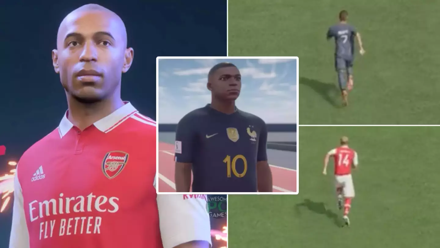 Simulation shows what would happen if Kylian Mbappe and Thierry Henry raced each other