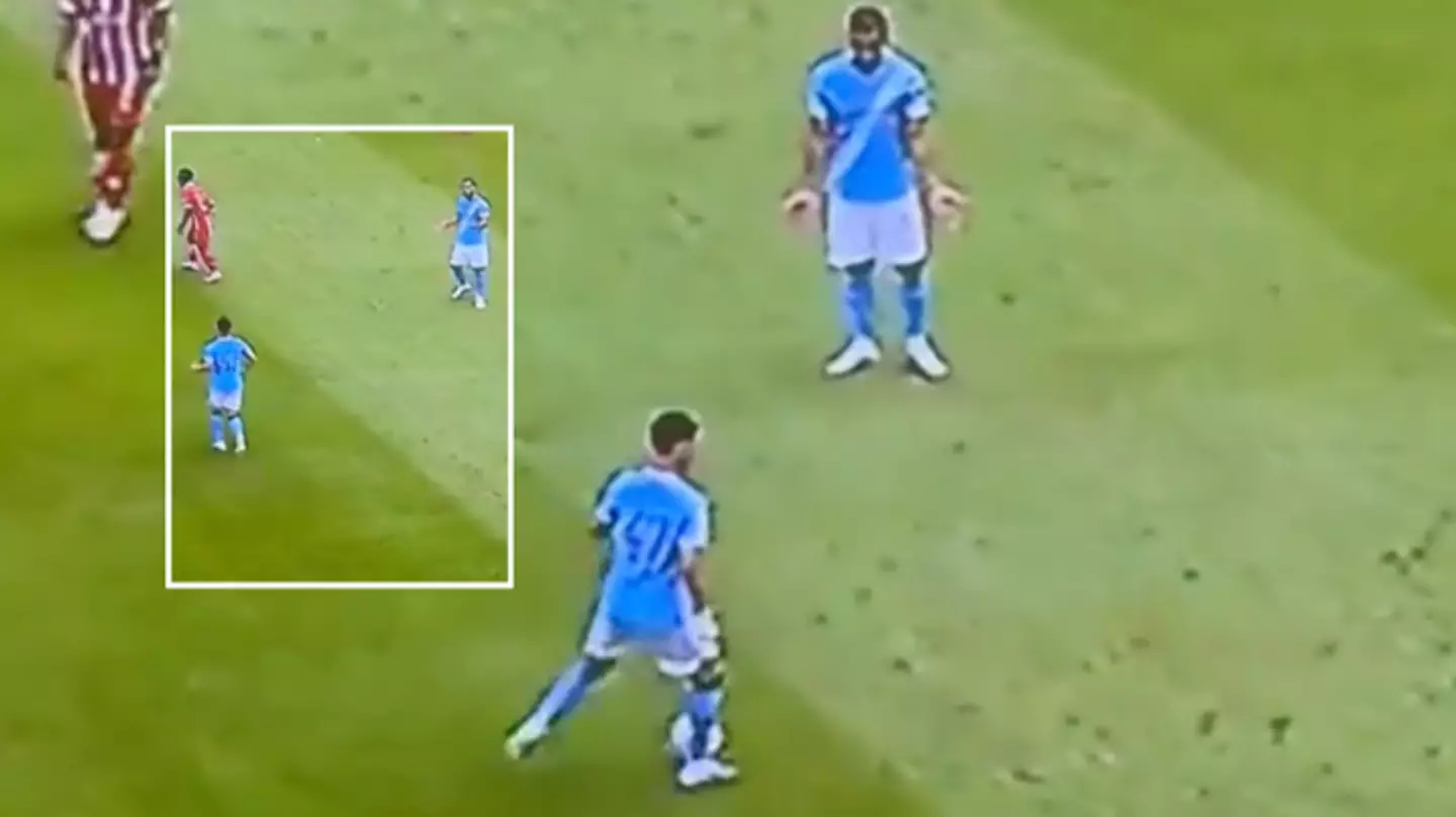 Man City fans spot what Rayan Cherki did after Phil Foden refused to pass to him and it doesn't look good