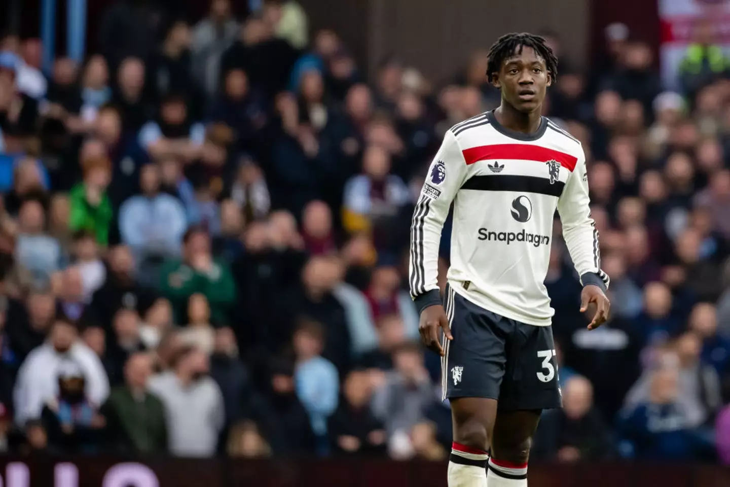 Kobbie Mainoo made 24 Premier League appearances for Manchester United last season.