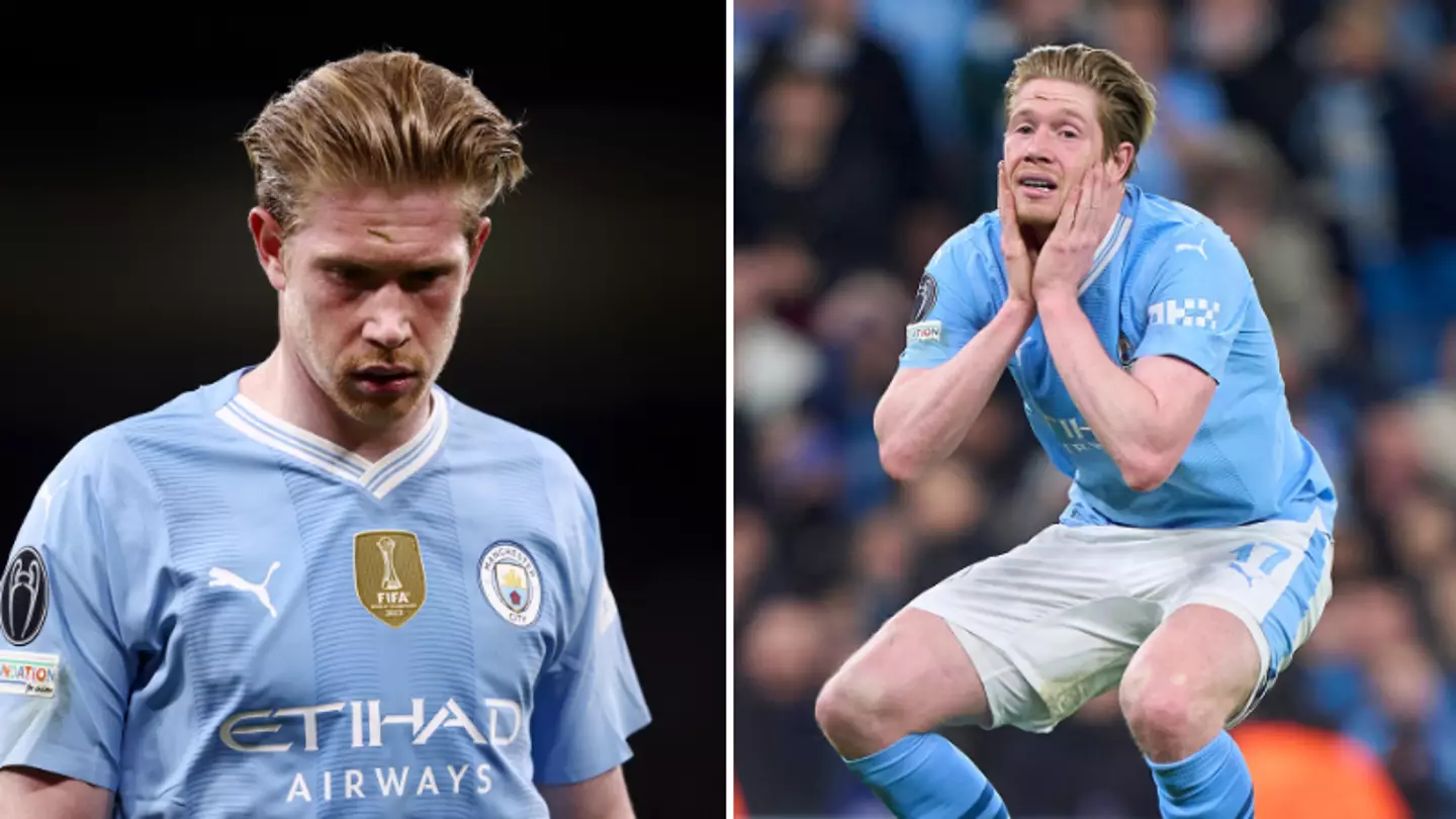 Kevin De Bruyne broke unwanted Champions League record in Man City's defeat to Real Madrid