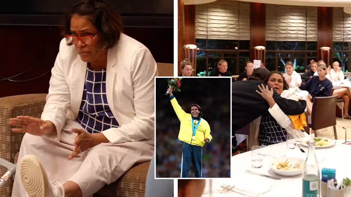 Cathy Freeman pays visit to Matildas and gives spine-tingling advice ahead of World Cup