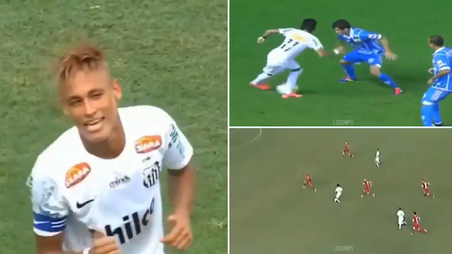 Neymar's Highlights At Santos Show He's The Most Skilful Player In World Football