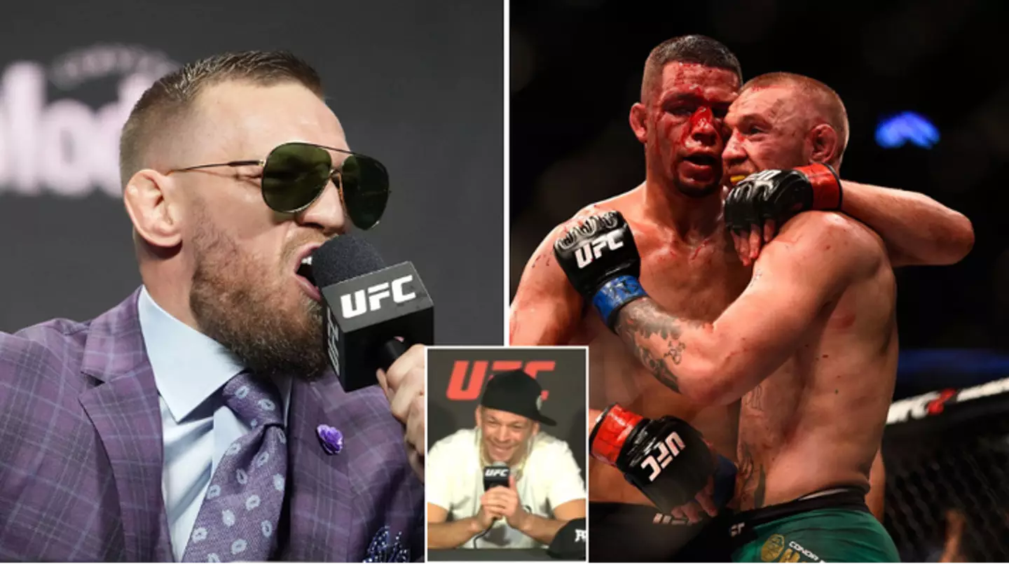 Conor McGregor hits back at Nate Diaz after rival takes aim at him during UFC event