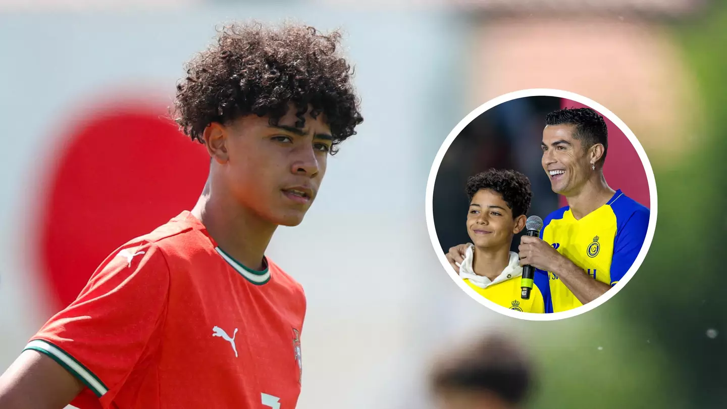 Shock Premier League club scouts Cristiano Ronaldo Jr were involved in incident his dad massively regrets