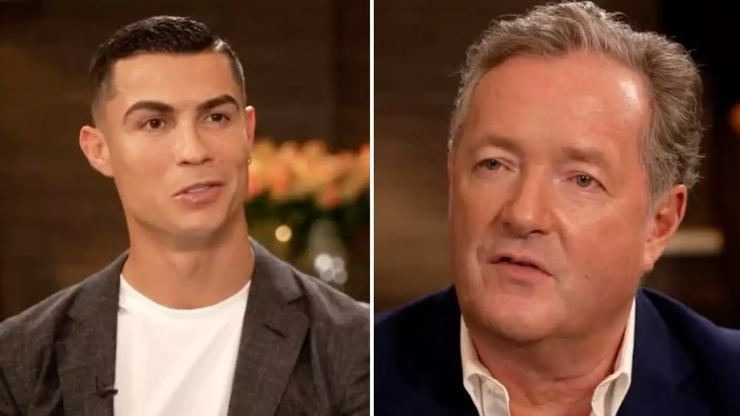 ‘He’s done it before’ - Piers Morgan’s staunch defence of Ronaldo debunked by fan
