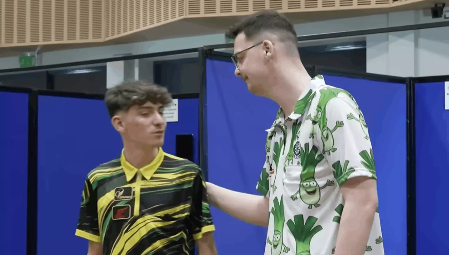 Leek defeated Tyler Thorpe 6-5 in the final of Q-School day one (Image: PDC)