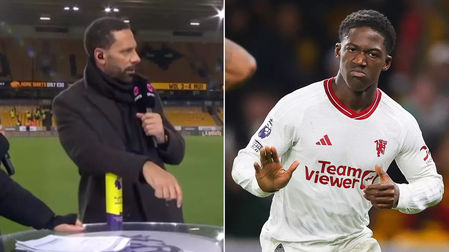 Rio Ferdinand compares Man United star Kobbie Mainoo to Champions League icon in high praise