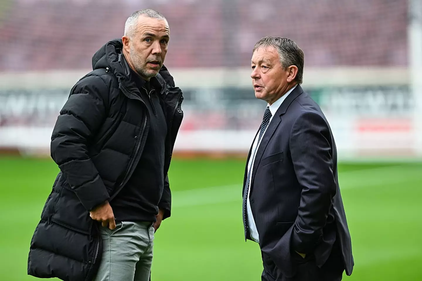Billy Davies (right) is Greenock Morton technical head coach (Credit:Getty)