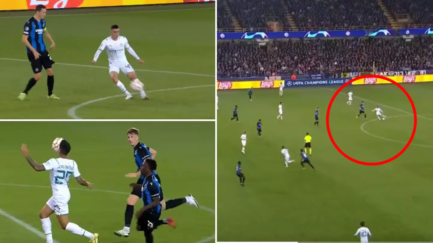 Phil Foden Played The Most Beautiful Pass For Manchester City's Champions League Opener