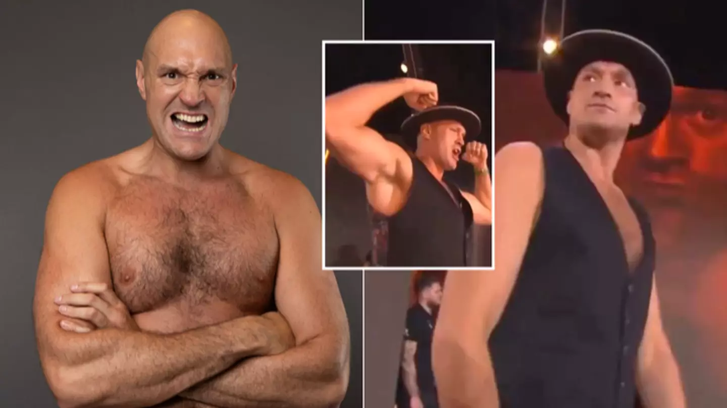 Oleksandr Usyk reacts to seeing Tyson Fury's new physique for the first time with five-word message