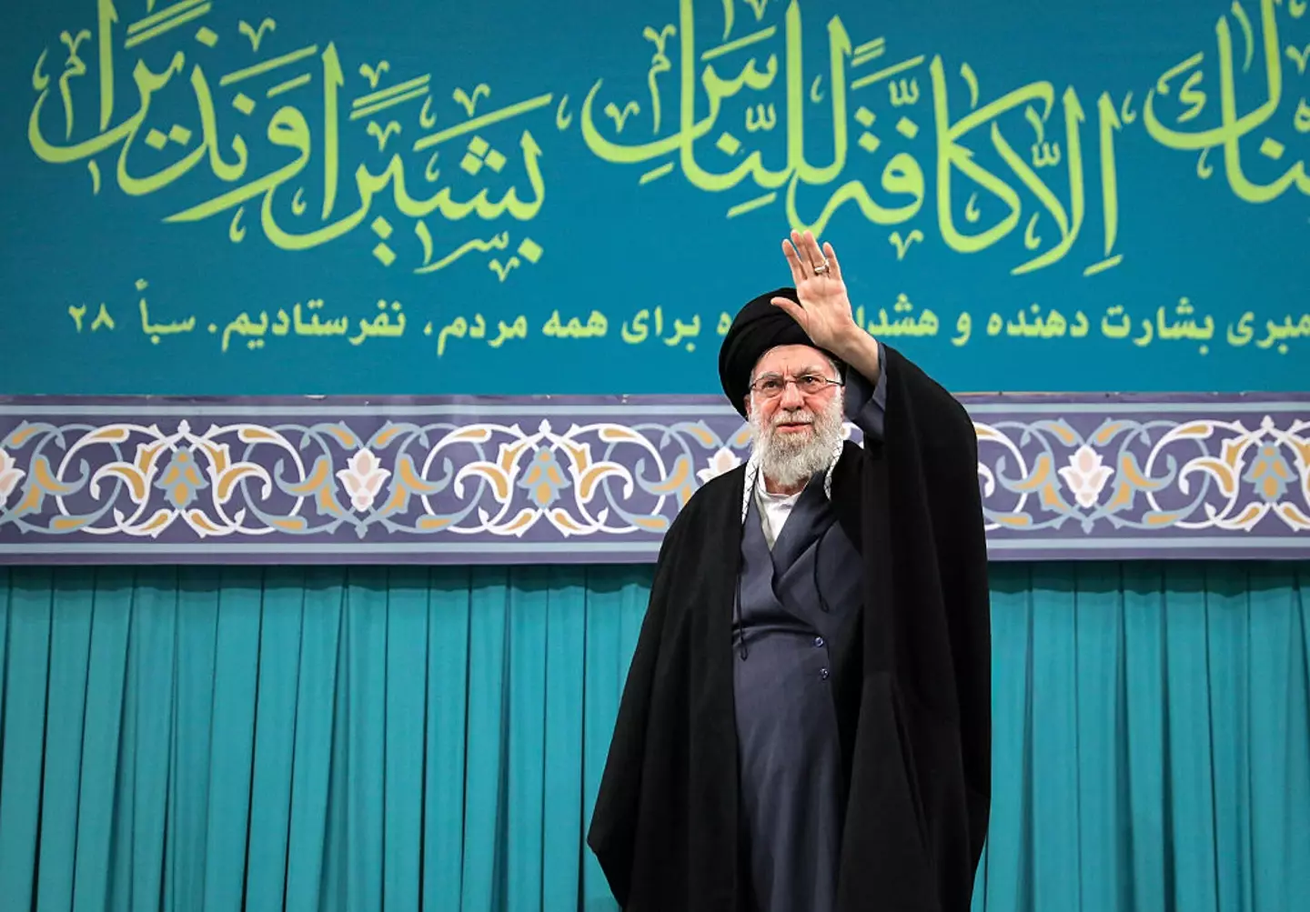 Ayatollah Ali Khamenei is Iran's supreme leader (Credit:Getty)