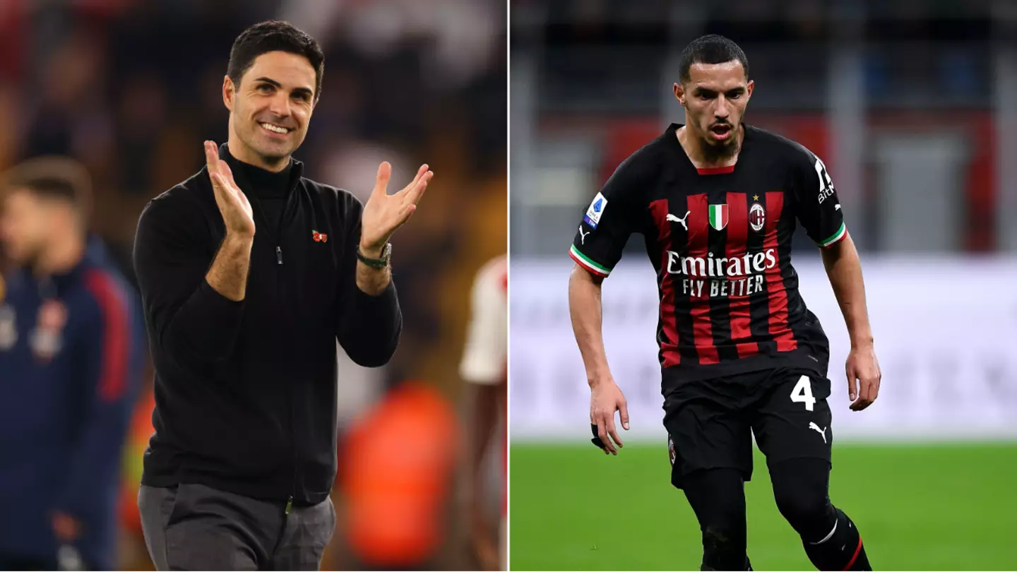 Arteta spotted talking to Arsenal transfer target after AC Milan friendly, he would be an ideal signing