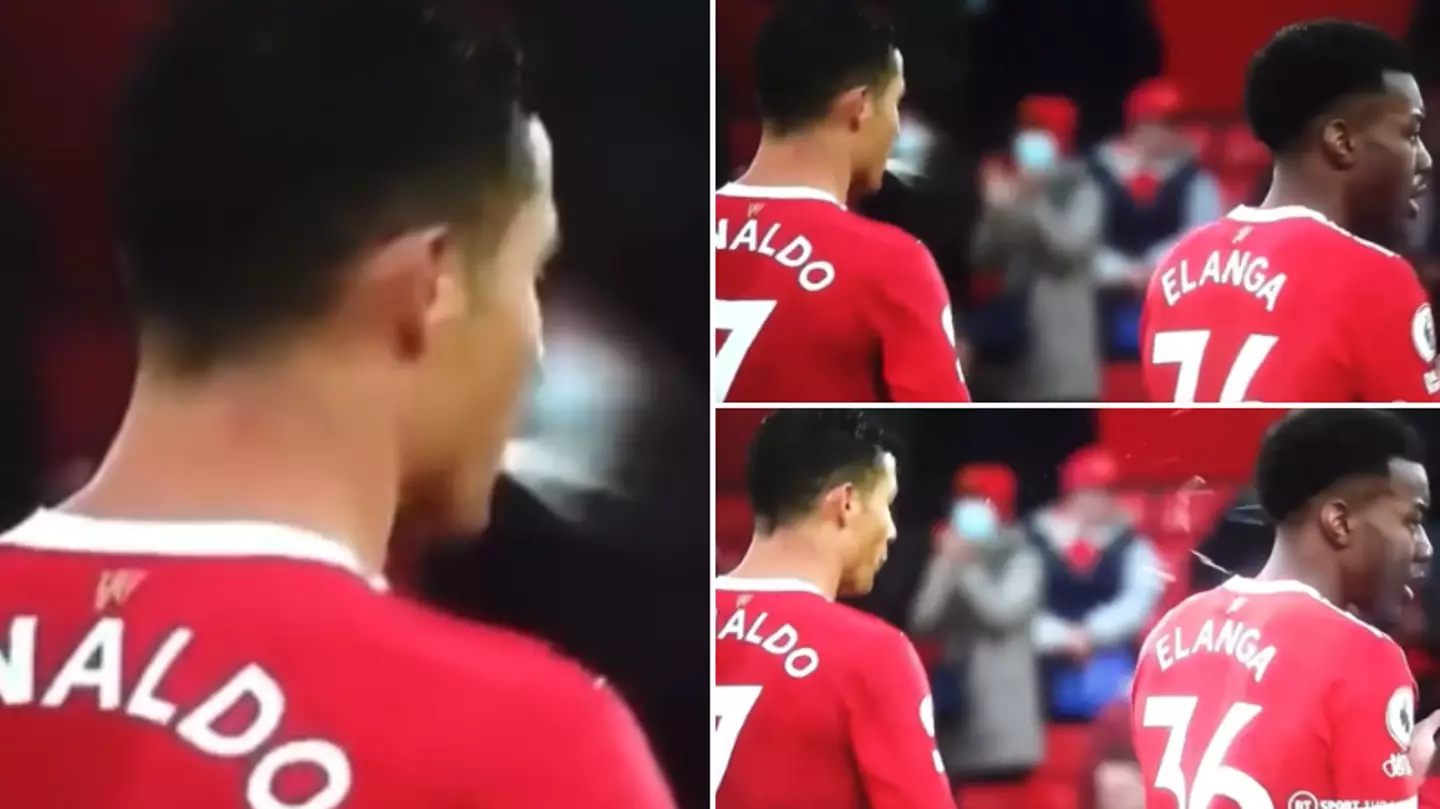 Cristiano Ronaldo Appeared To Spit At Anthony Elanga During Draw With Southampton