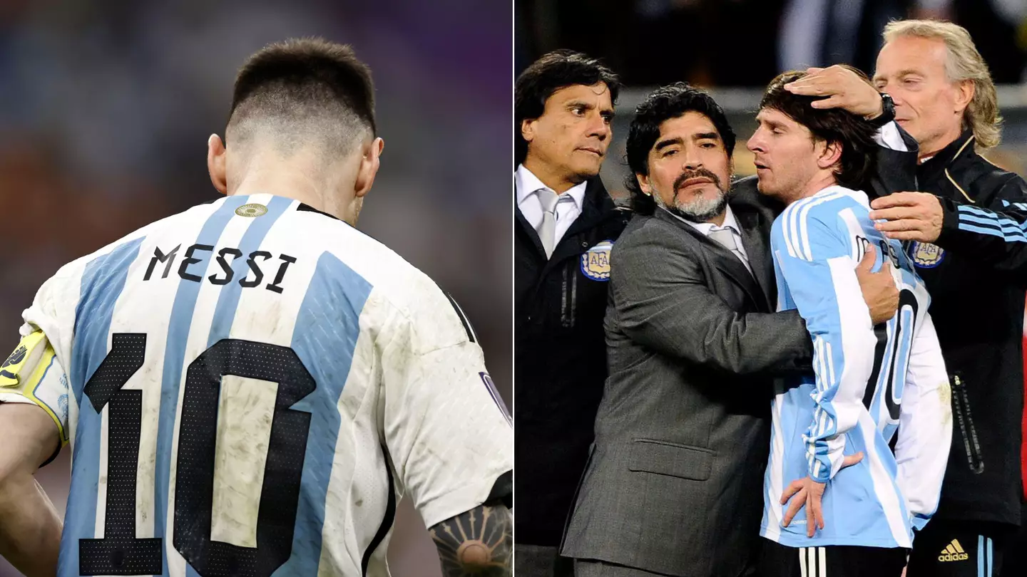 Lionel Messi "can't rival Diego Maradona" even with World Cup win