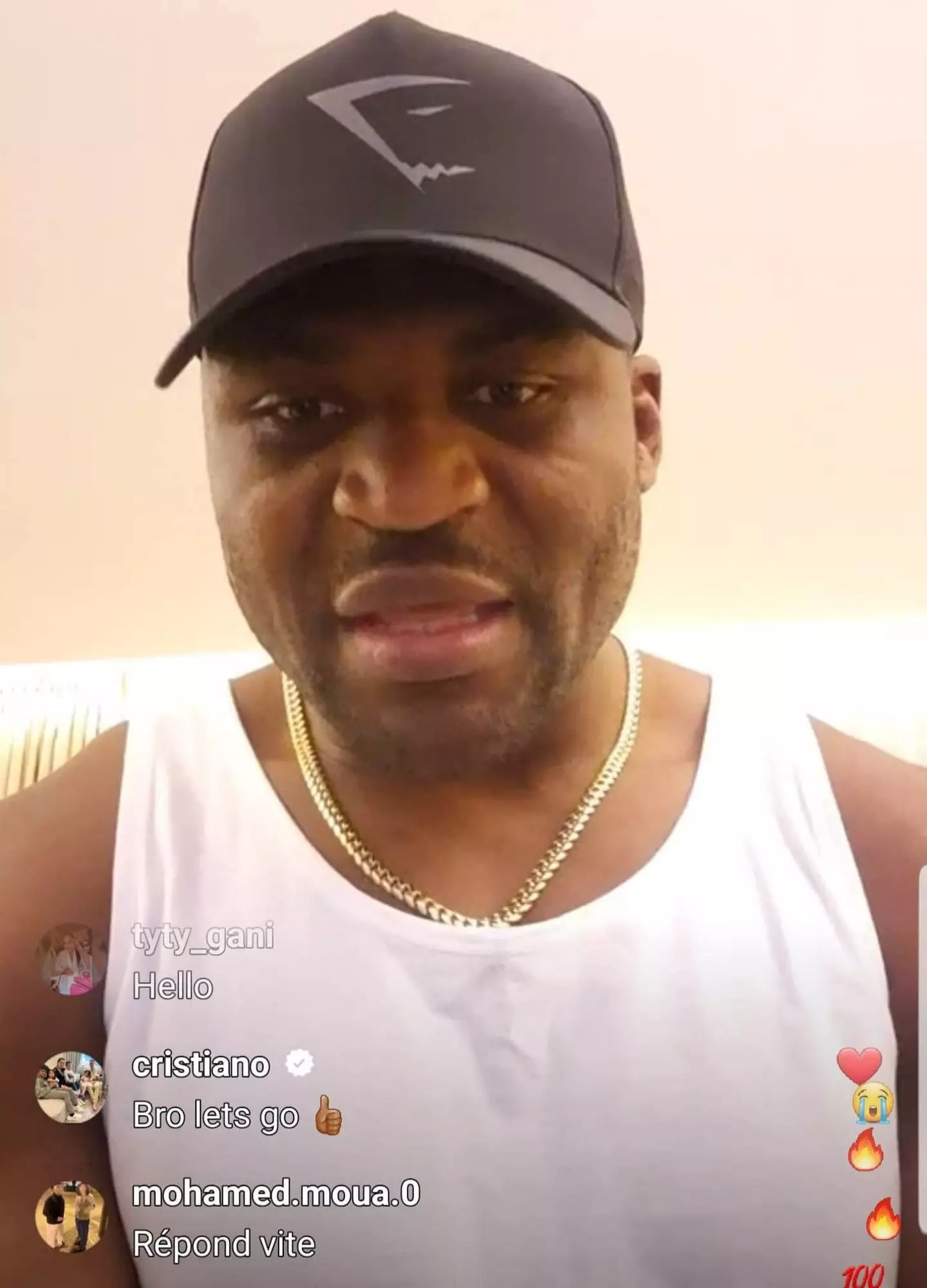 Image credit: Instagram/francisngannou