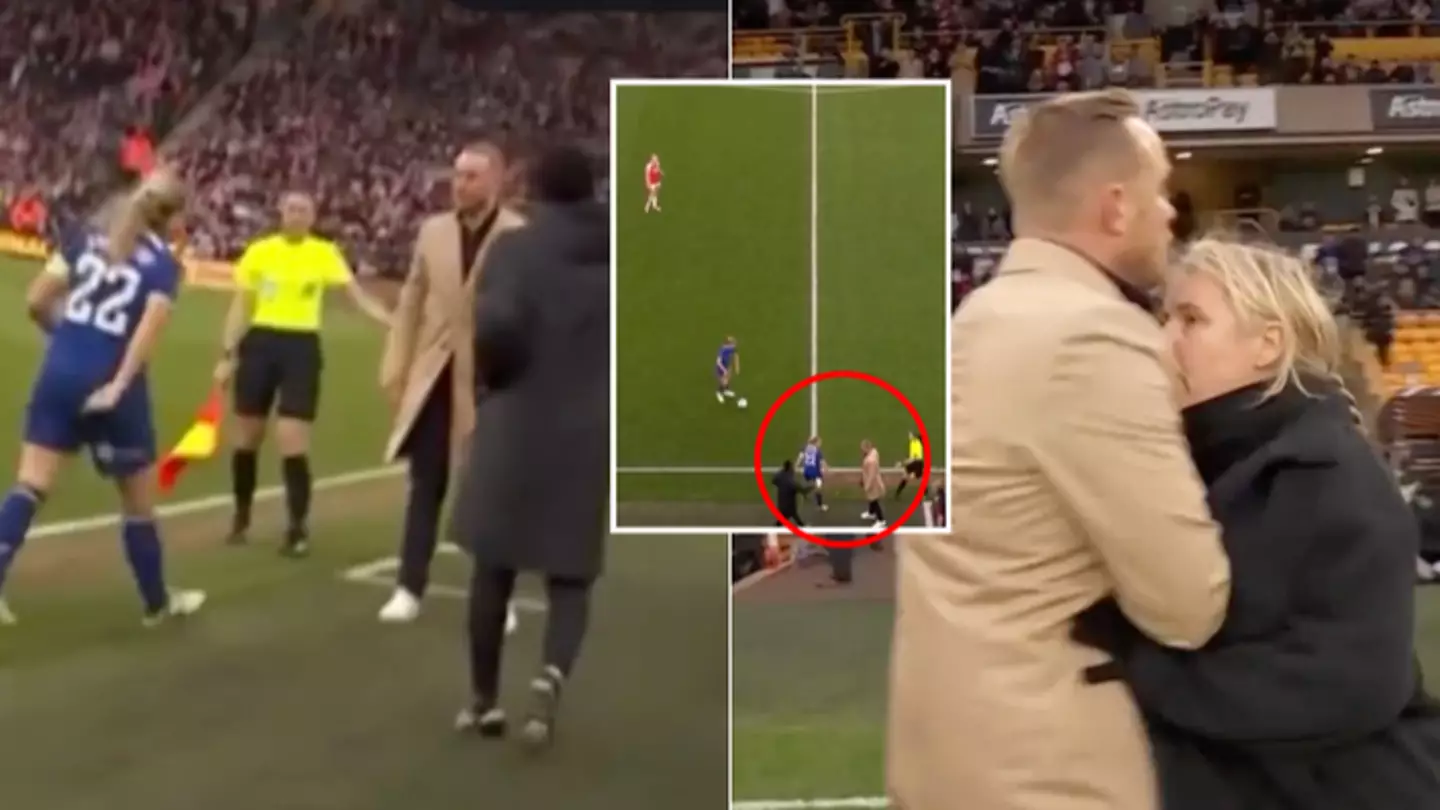 New footage appears to show why Emma Hayes was left fuming with Jonas Eidevall