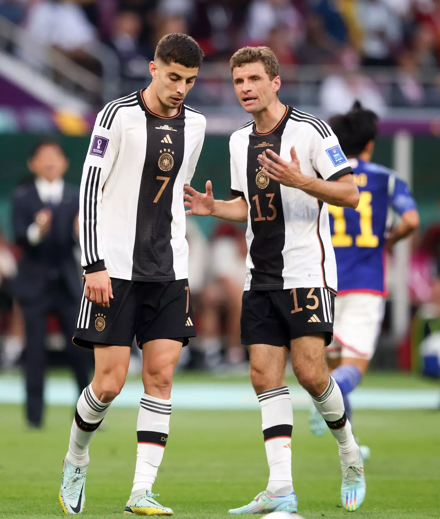 Havertz and Muller play together with Germany (Getty)