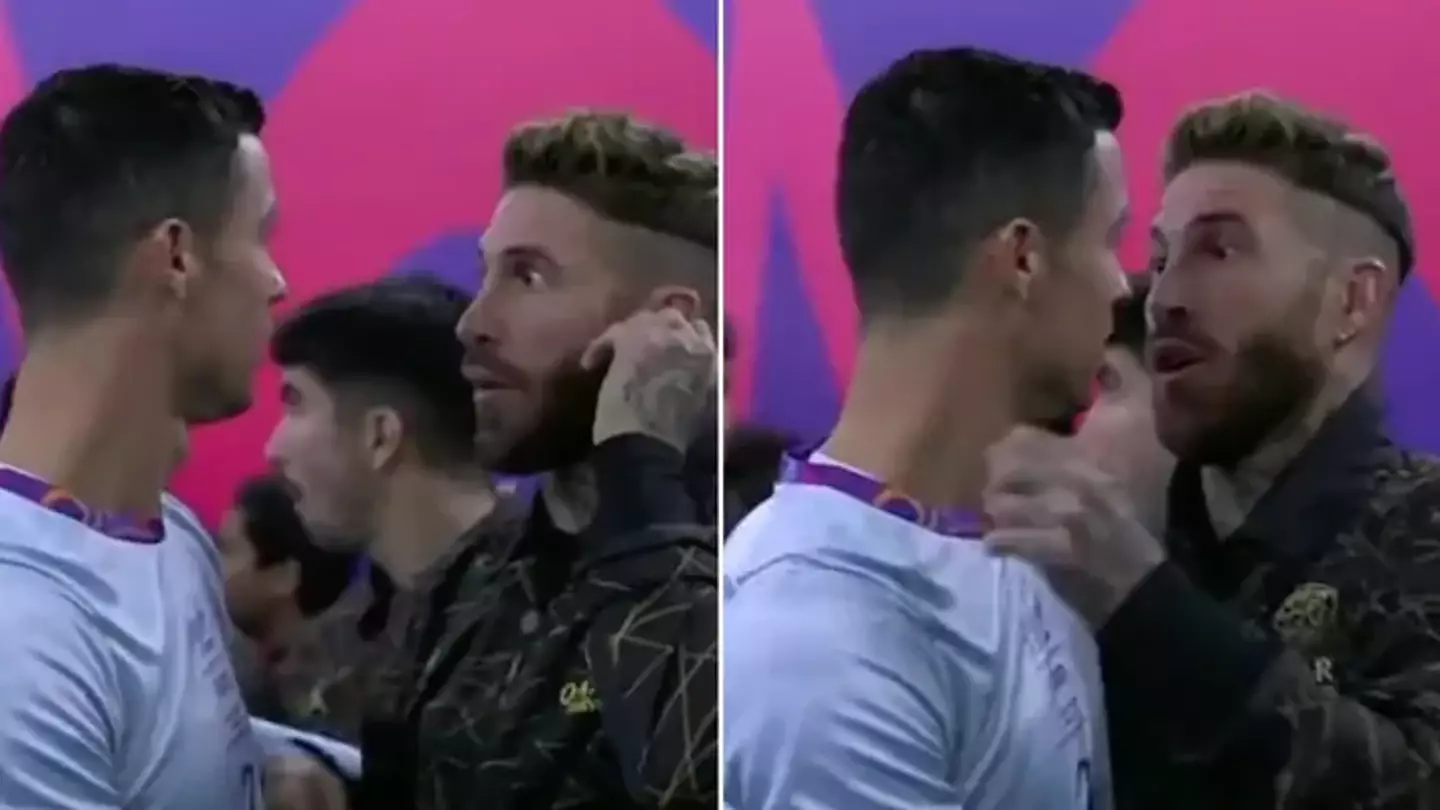 Cristiano Ronaldo gave Sergio Ramos a warning before epic friendly