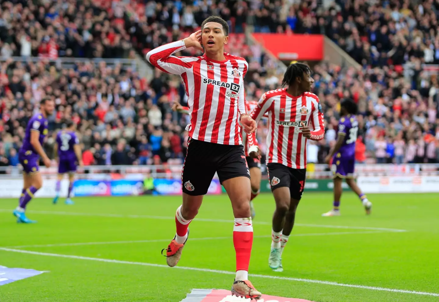 Jobe Bellingham in action for Sunderland (Credit:Getty)