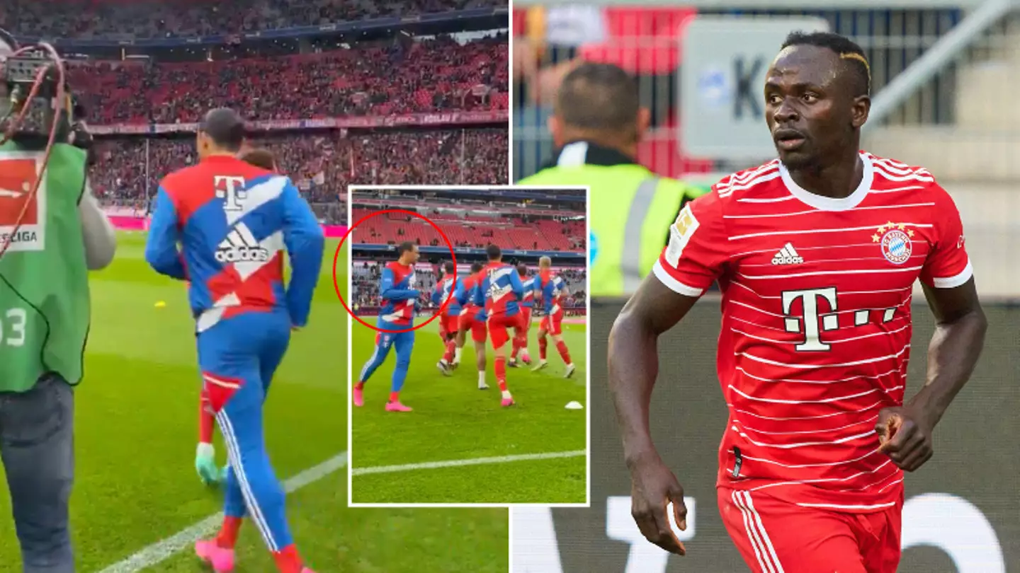 Leroy Sane turns up to Bayern Munich vs. Hoffenheim with nasty swollen lip after Sadio Mane punch