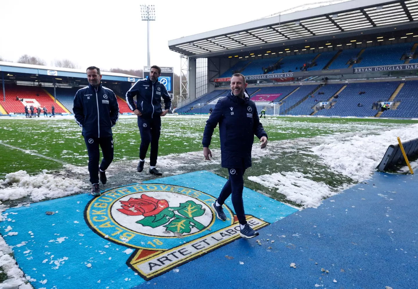The game at Ewood Park couldn't go ahead. Image: PA Images