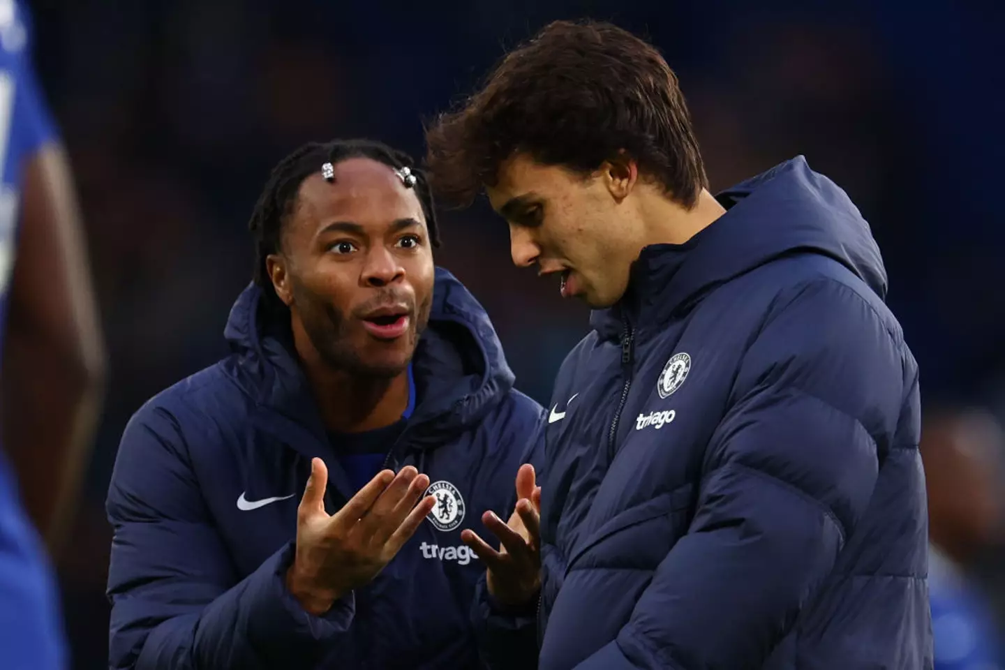 Raheem Sterling and Joao Felix have both been place on Chelsea's 'transfer list' (Credit:Getty)