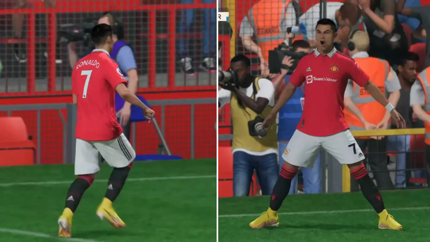 Cristiano Ronaldo’s SIU celebration is absolutely spot on in FIFA 23, EA Sports have mastered it
