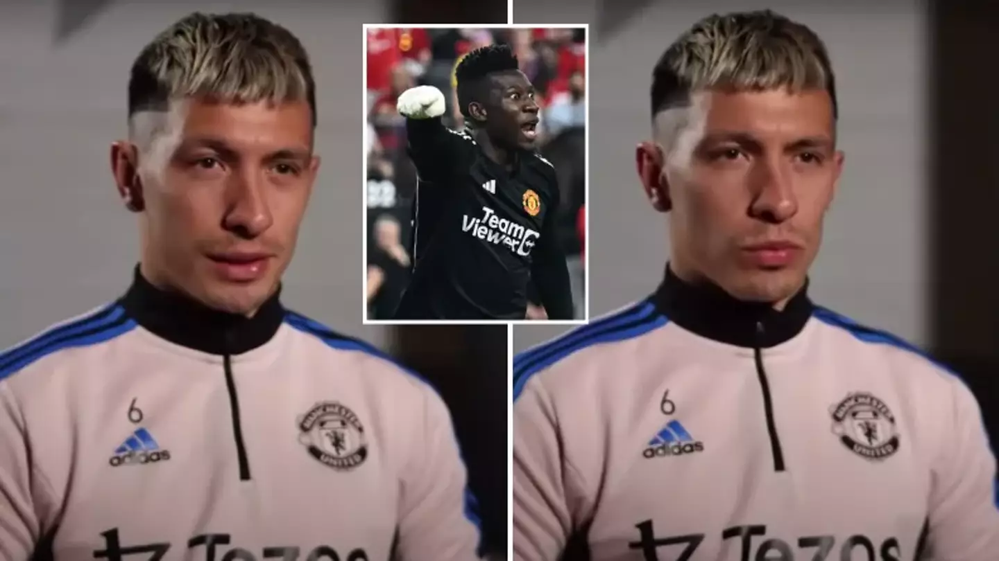 Lisandro Martinez keeps it real when asked about the clash between Andre Onana and Harry Maguire
