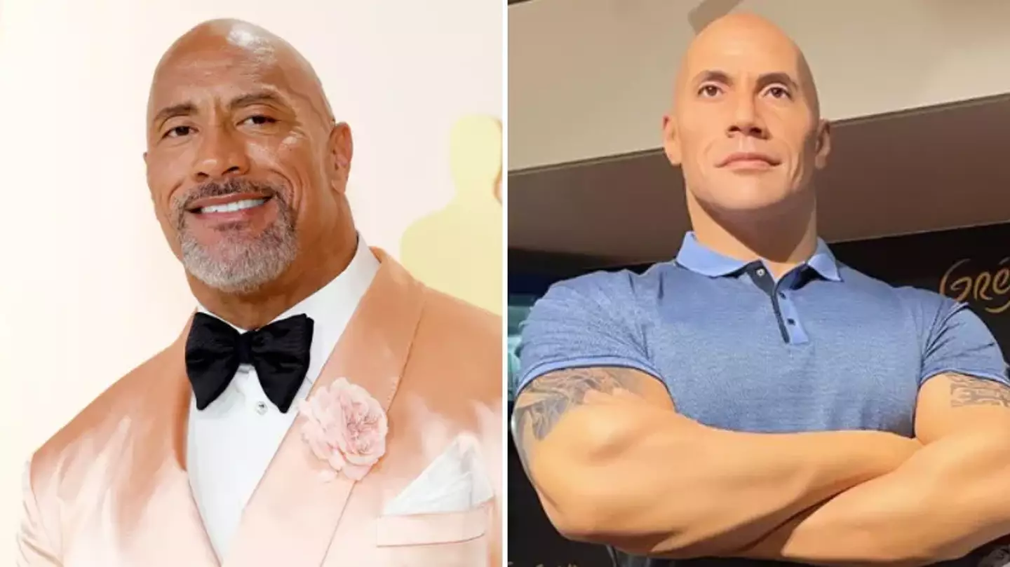 Dwayne 'The Rock' Johnson says he will take action over huge error made on his botched waxwork