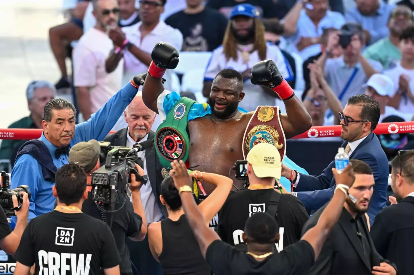 Martin Bakole will take on Joseph Parker on Saturday (Image: Getty)