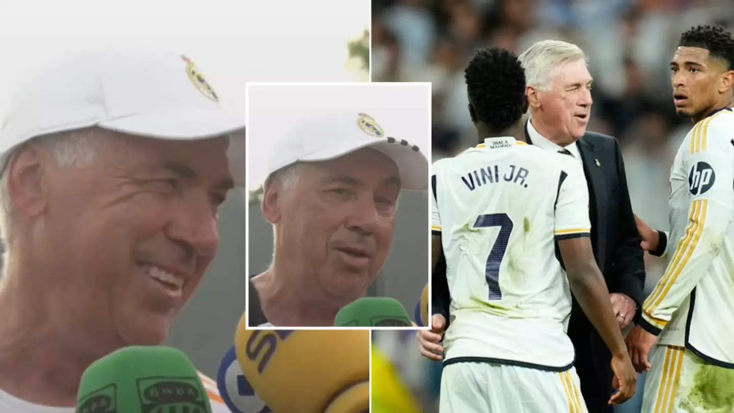 Carlo Ancelotti explains why he 'got angry' with Jude Bellingham before calling Vinicius Jr to help solve issue