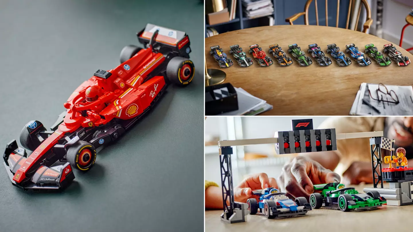 LEGO unveils incredibly detailed £22.99 F1 collection at Las Vegas Grand Prix