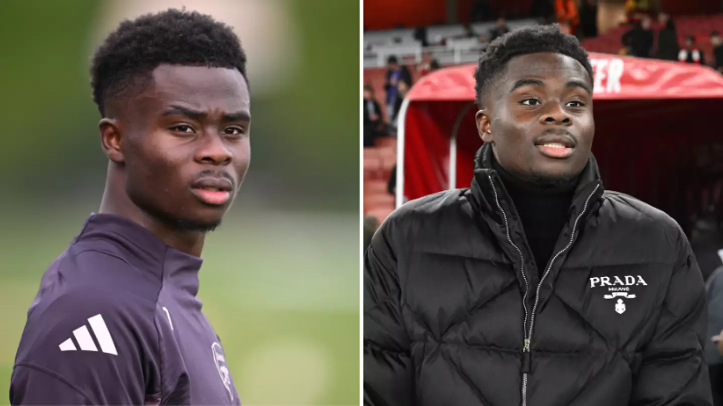 Arsenal forward Bukayo Saka is 'obligated' to go on holiday after attending North London derby