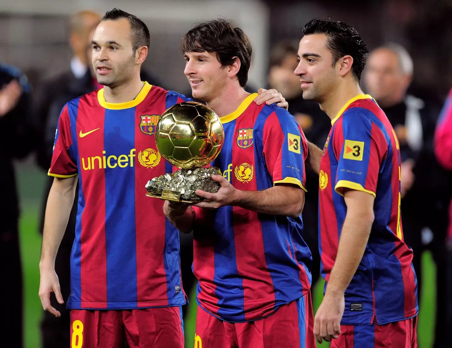 Zidane felt Iniesta deserved to win the 2010 Ballon d'Or (Image: Getty)