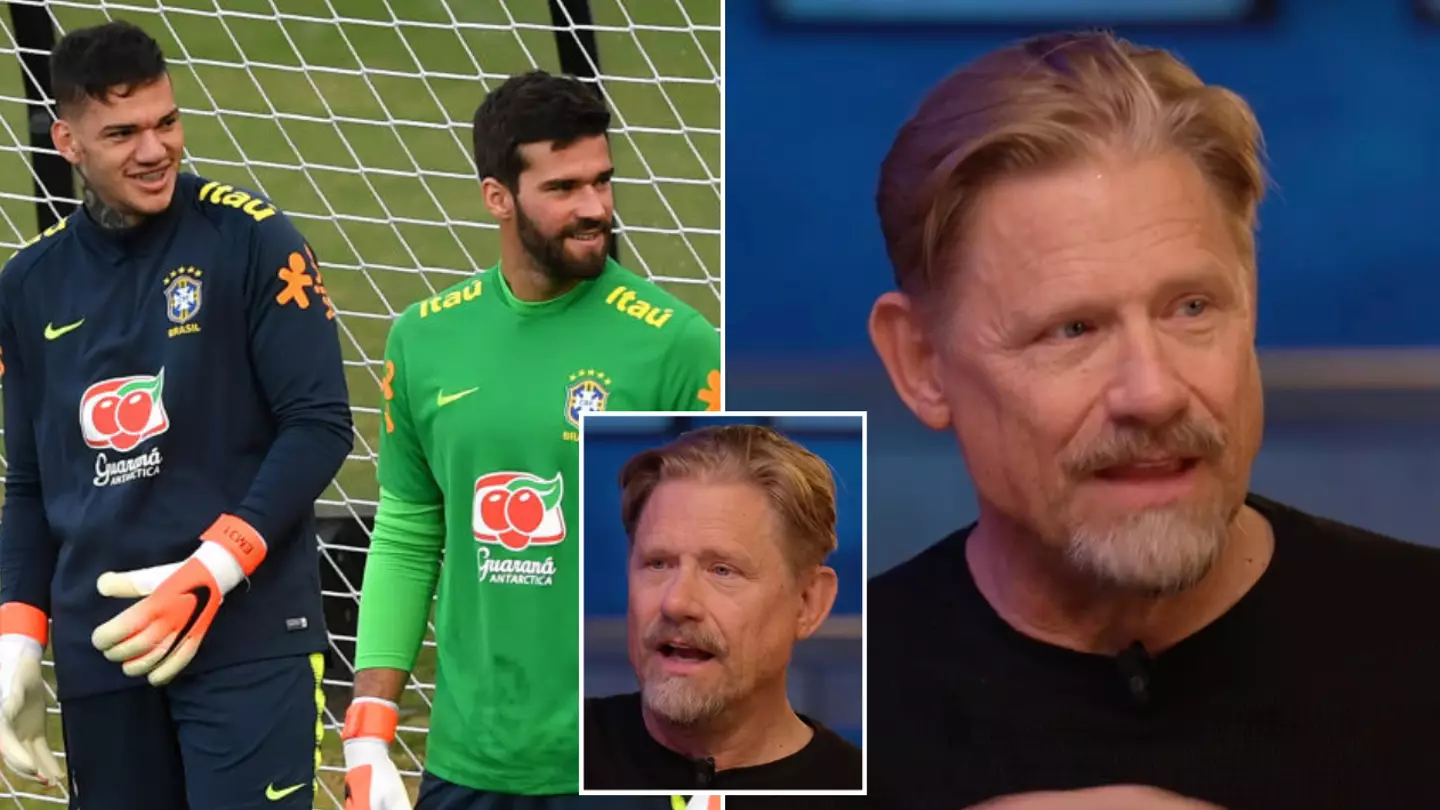 Peter Schmeichel explains why Ederson is 'better' than Alisson as Liverpool star's biggest weakness exposed