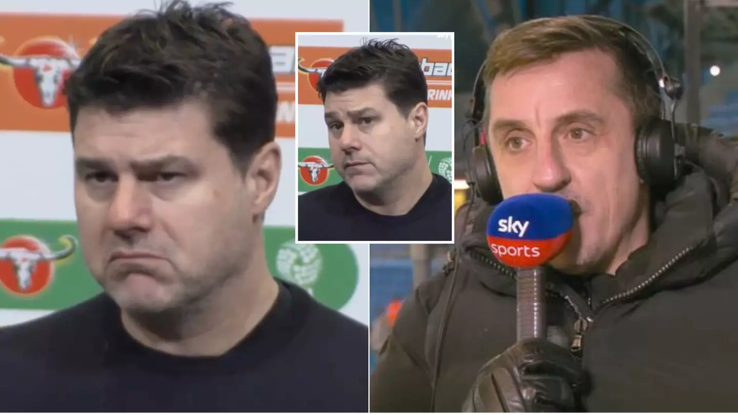 Mauricio Pochettino hits back at Gary Neville’s Chelsea ‘billion-pound bottle jobs’ attack