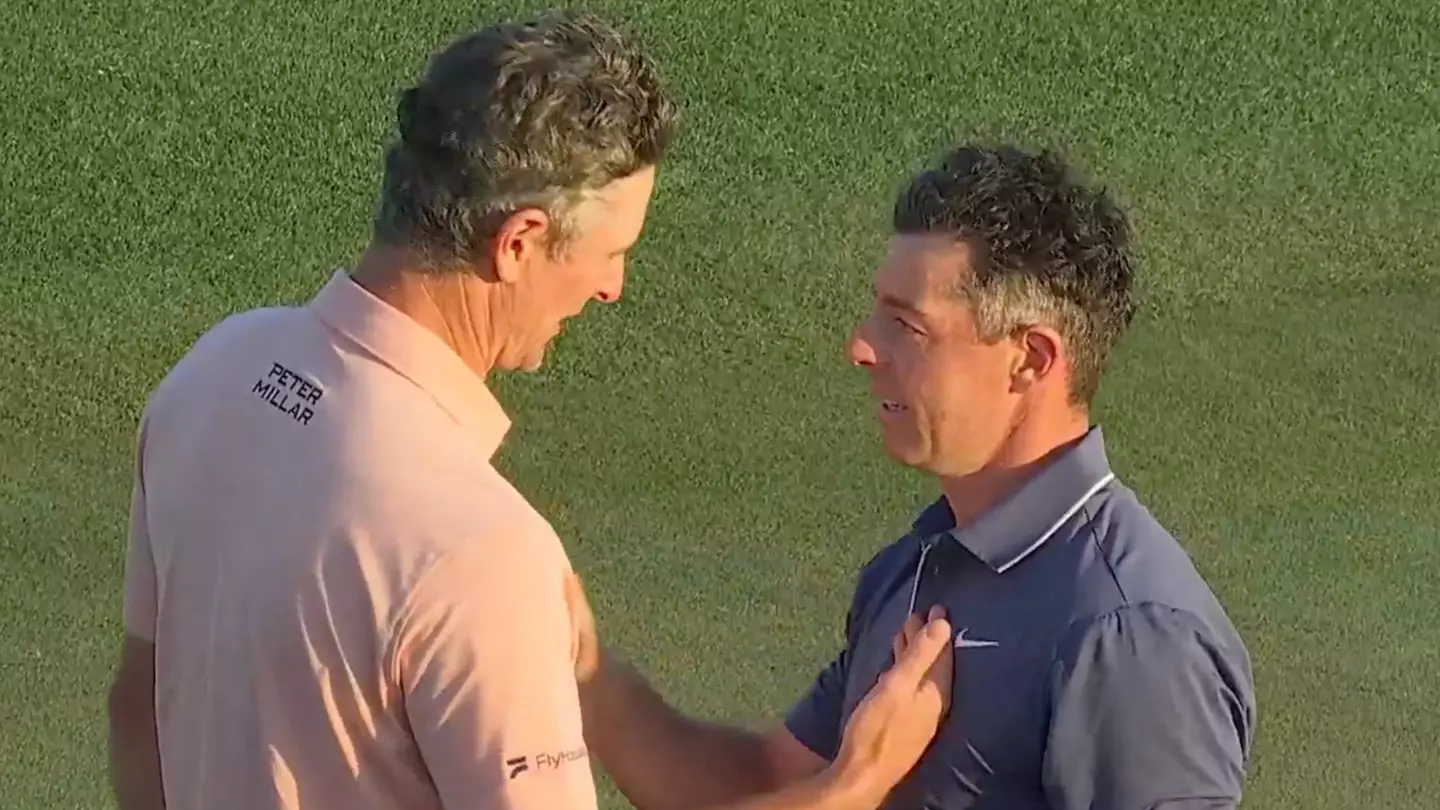 What Justin Rose said to Rory McIlroy immediately after losing to him in dramatic Masters play-off