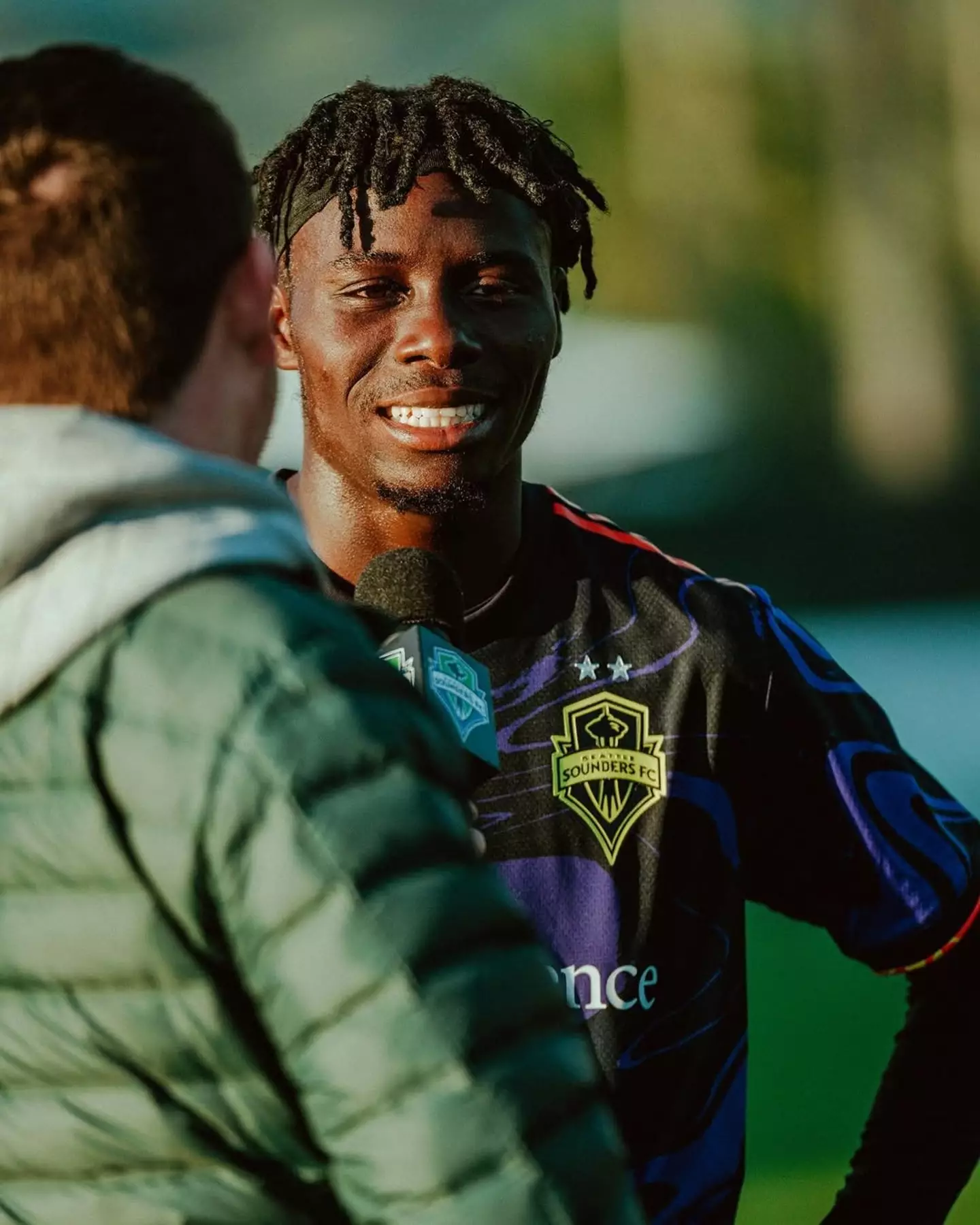 A picture of Minoungou at Seattle's pre-season camp in Marbella. Image credit: Instagram/georgiinho11