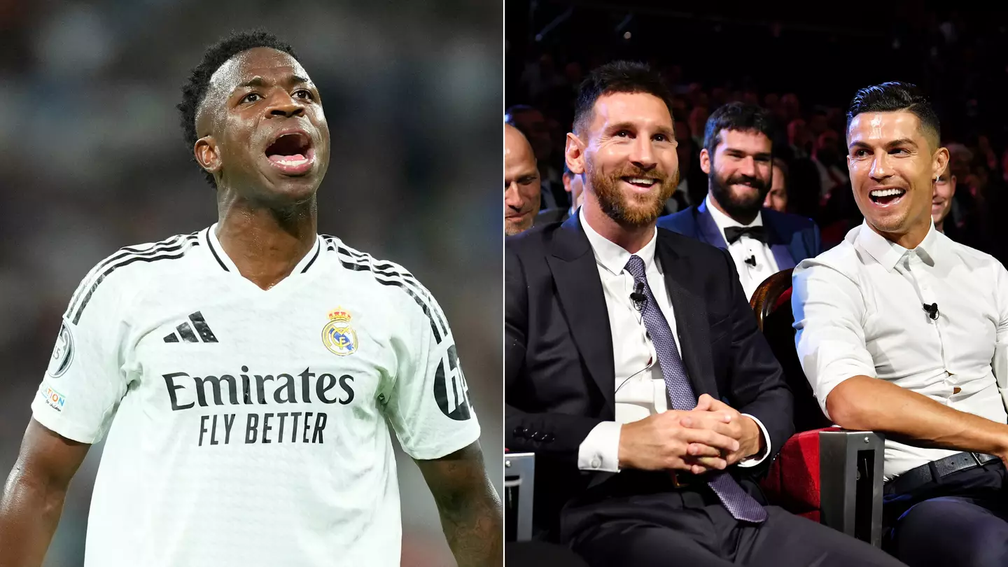 Vinicius Jr switched his stance on the GOAT debate between Lionel Messi and Cristiano Ronaldo