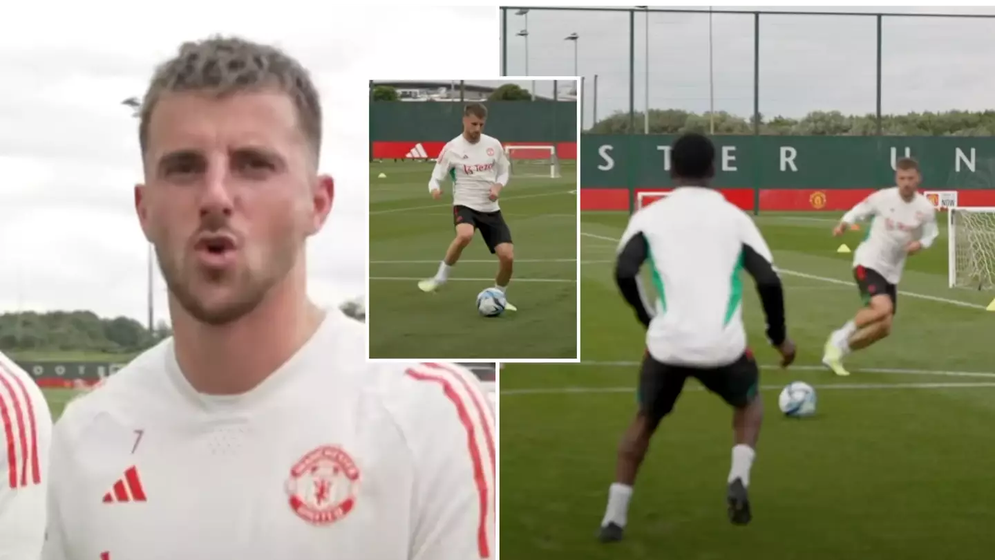 Man Utd fans have worked out how Erik ten Hag will use Mason Mount after training video clue