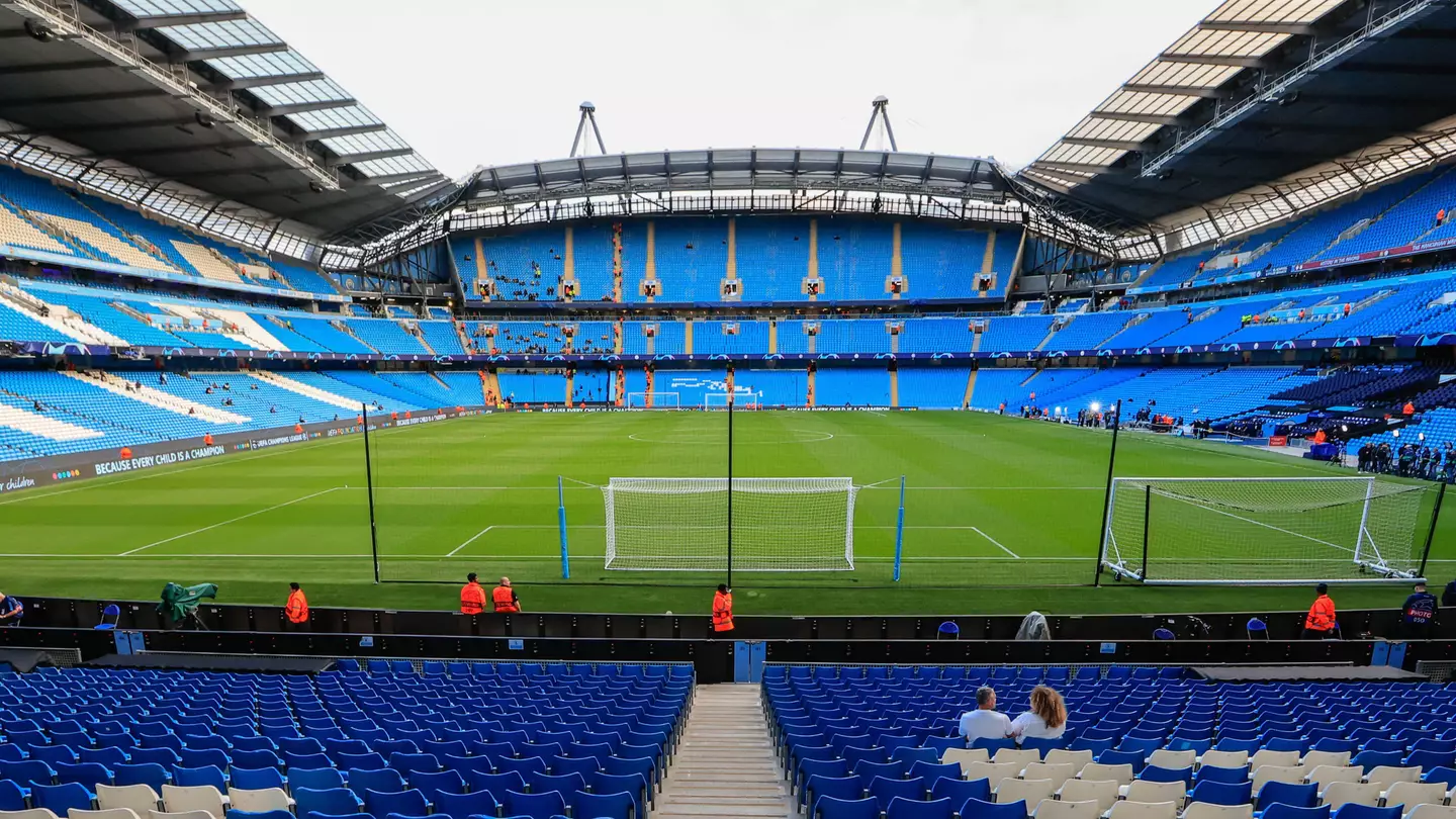 Manchester City's Etihad Stadium.