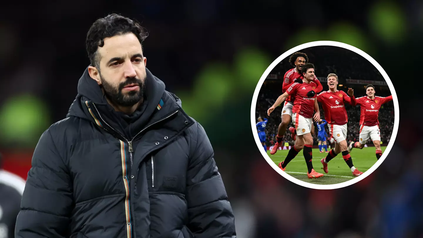 Ruben Amorim accused of 'disrespecting' another Man Utd star during Leicester win as fans ask 'What is he thinking?'
