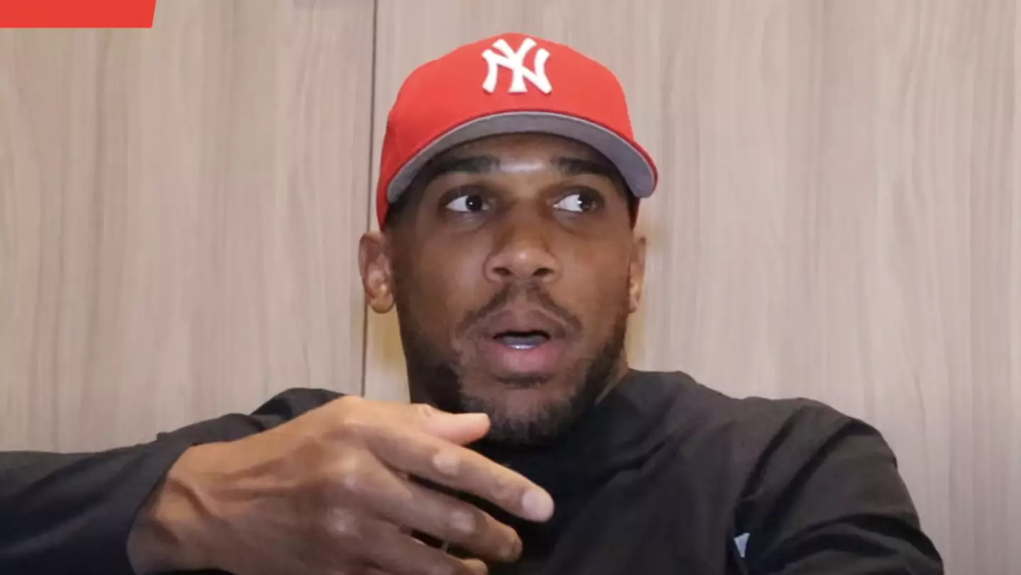 Anthony Joshua refuses to answer question in fiery interview and tells interviewer to 'turn the camera off'