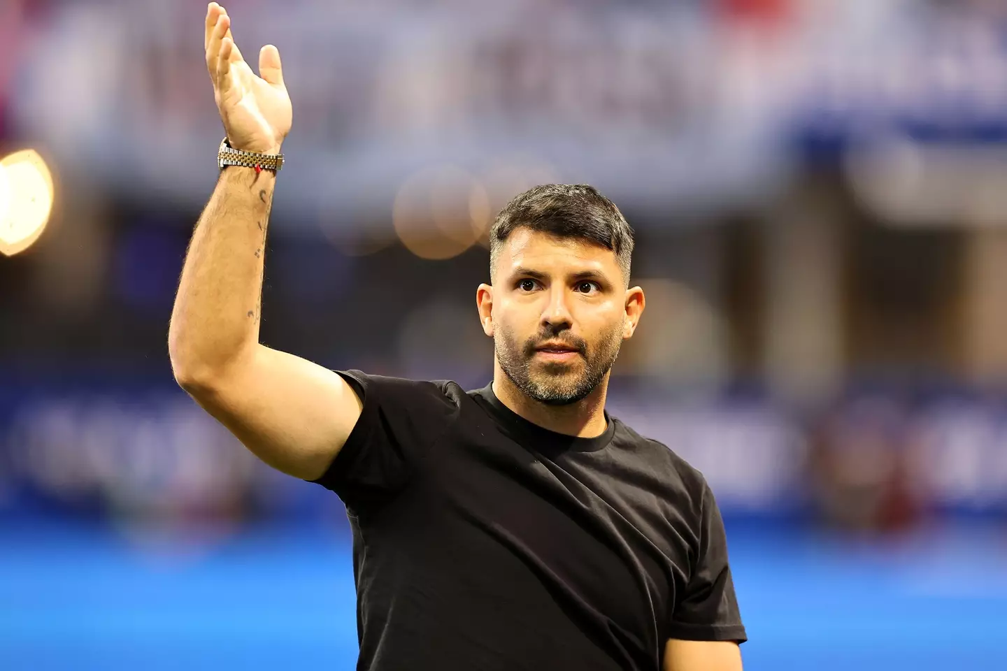 Sergio Aguero was responsible for the introduction of a salary cap. Image: Getty