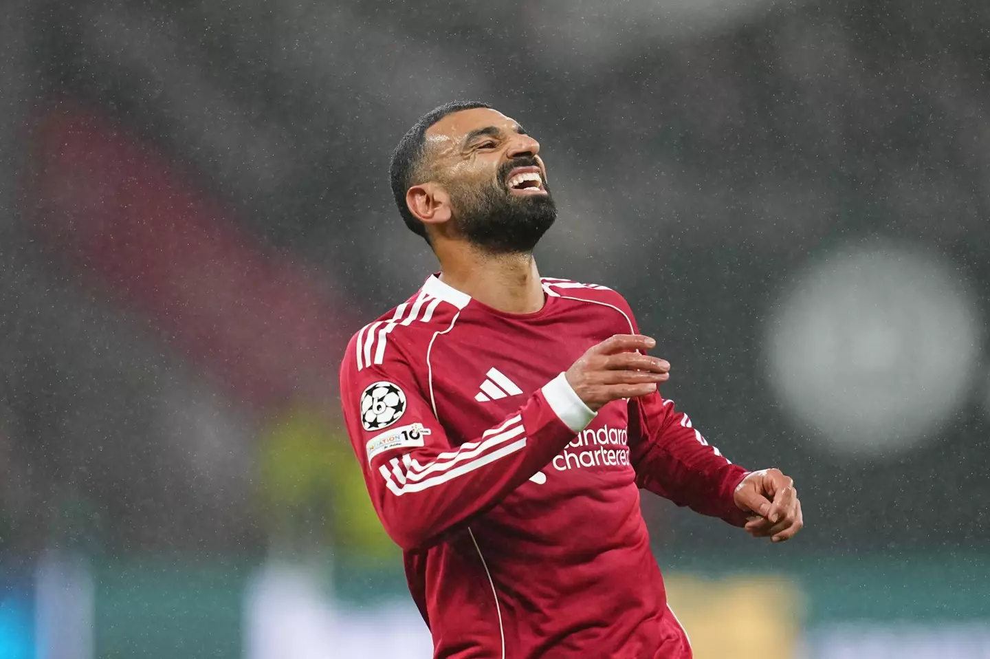 Mohamed Salah has scored just three goals this season. Image: Getty