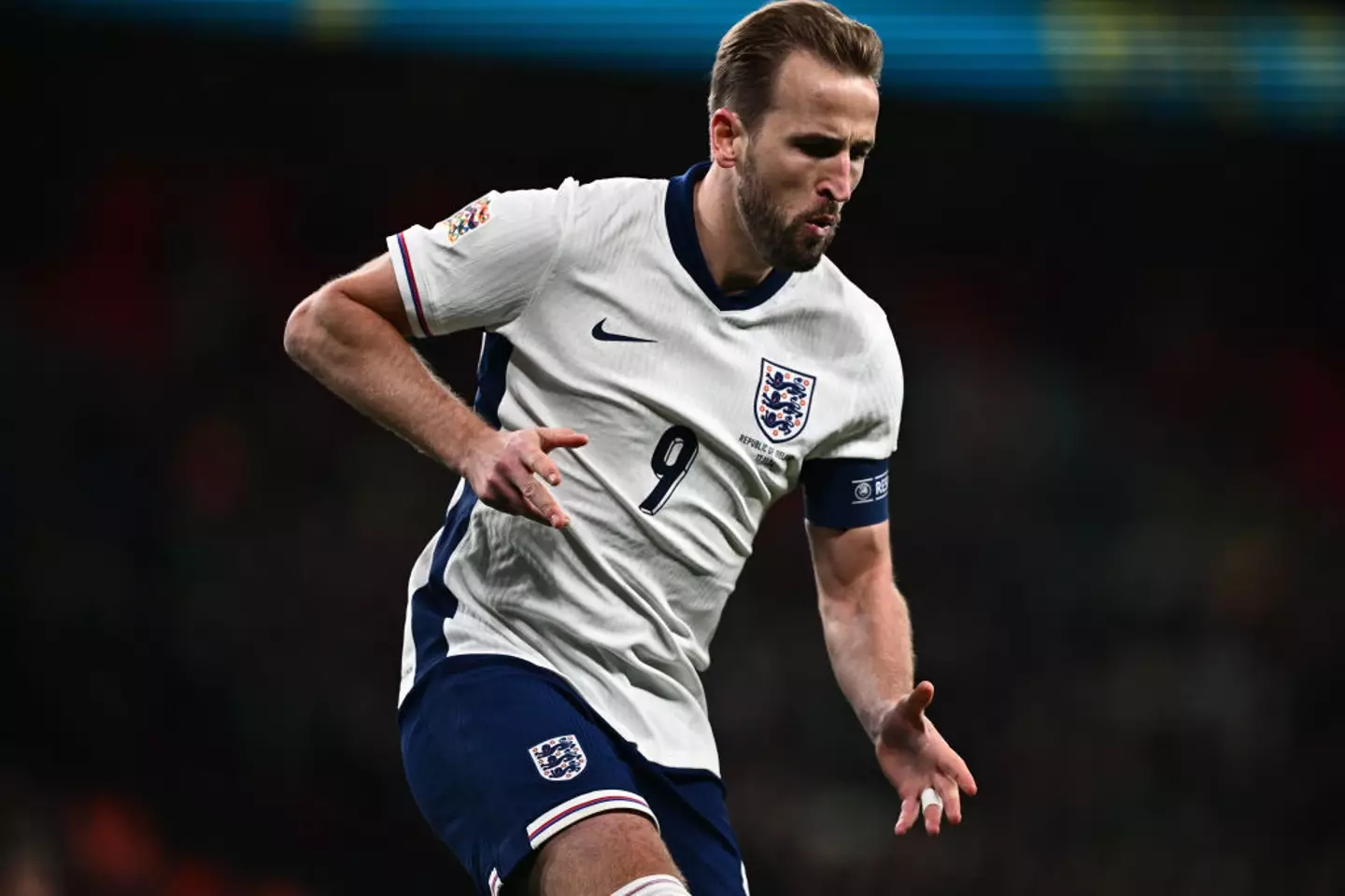Harry Kane is one of Gary Lineker's dream guests on The Rest is Football podcast. (Image :Getty)
