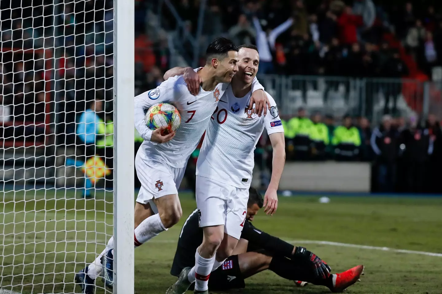 Jota and Ronaldo played together 32 times for Portugal. Image credit: Getty