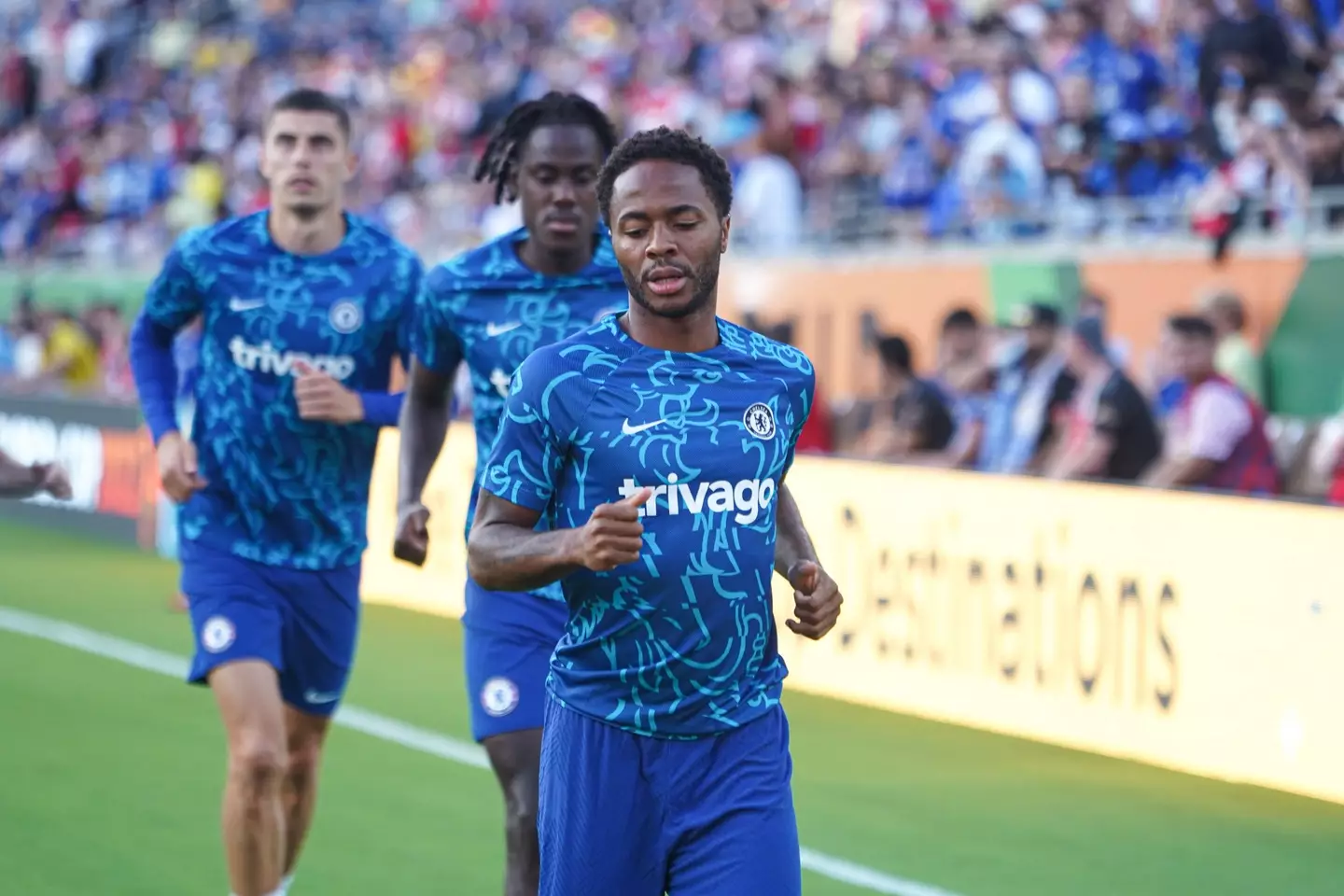 Raheem Sterling will wear number 17. (Image