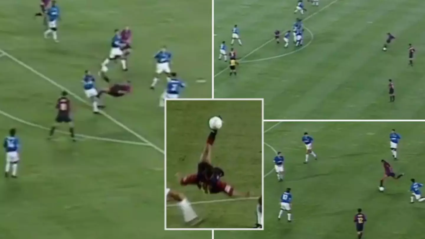 Rivaldo Is Responsible For The Greatest Hat-Trick In Football History, All Three Goals Were Insane